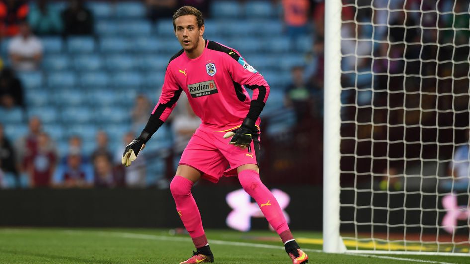 Huddersfield goalkeeper Danny Ward is suspended for the 1st leg