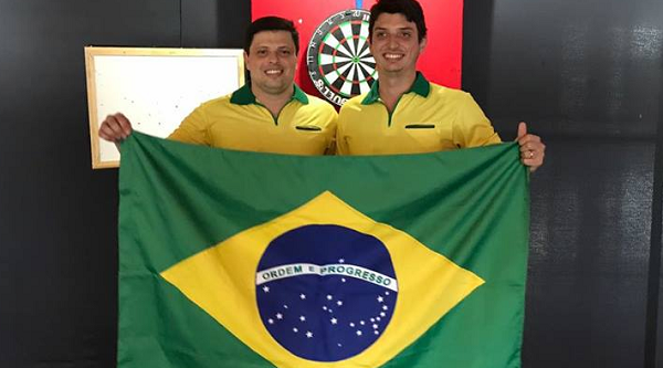 Alexandre Sattin & Diogo Portela will be representing Brazil at the 2017 PDC World Cup of Darts. Photo Credit: PDC.TV